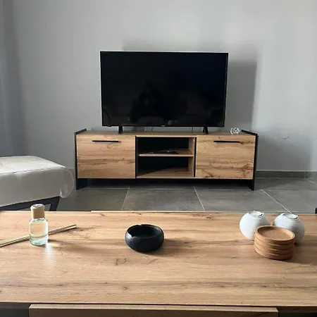 Modern Grey Apartment Nea Michaniona